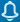 White bell icon on blue background indicating notifications
