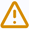 icon of a gold exclamation point in a triangle.