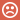 Icon of an angry face.