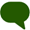 Icon of a speech bubble.