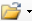 An open manila file folder with an arrow moving out of it. 