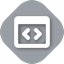 The icon for a Generic script type - a rectangle with < and > symbols inside it. 