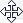 Icon of a plus sign with arrows on each point.