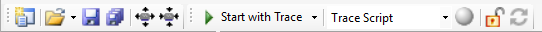 Image of the Studio toolbar.