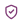 Image of a purple shield with a check inside.