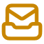 An envelope sitting in an inbox.