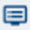 Icon of a monitor with lines on its screen.