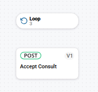 Captura de pantalla de las nuevas formas de acciones para el control de flujo y acciones de API.