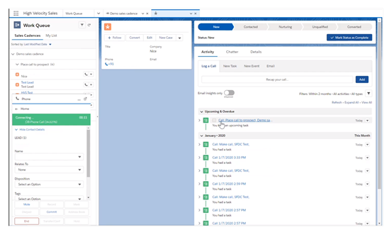 La fenêtre File d’attente de travail dans Salesforce Agent.