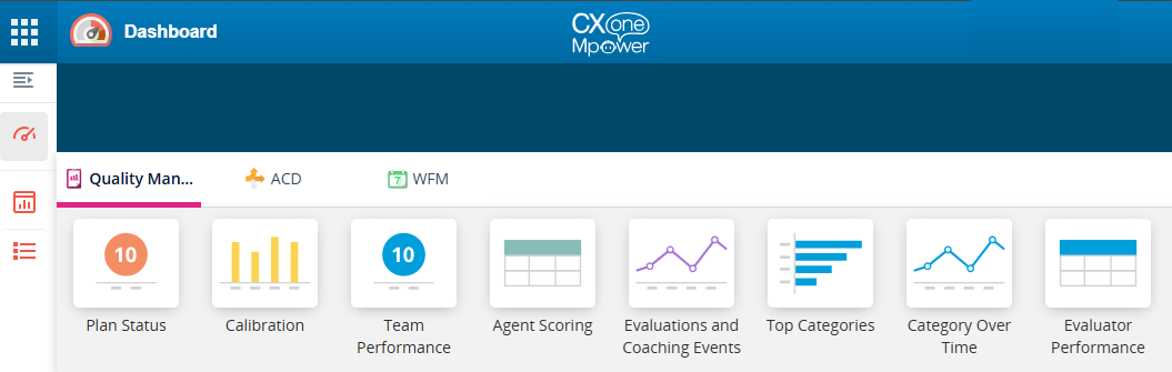 Imagem do aplicativo Legacy Dashboard legado mostrando a tabela de agentes