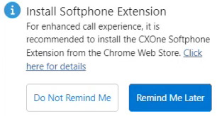 Prompt de instalação do Web RTC no Salesforce Agent Lightning