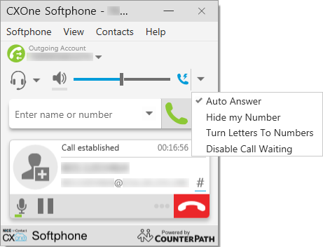 Imagem mostrando a configuração Resposta automática.
