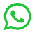 WhatsApp 徽标，一个对话气泡中的手机。