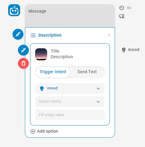 the output of the sendListPicker method example